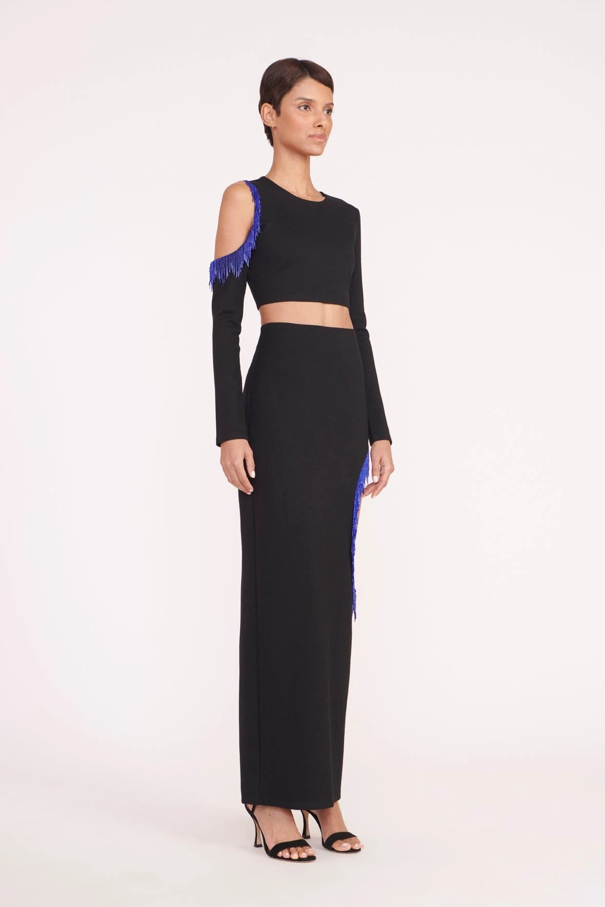 ELLEN TOP | BLACK ELLEN TOP | BLACK -Staud Store ellen top scarlett skirt black 01939 web