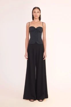 EMERY TOP | BLACK -Staud Store emery top black 00708 web