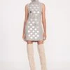 MOD MIRRORED DRESS | HEATHER GREY -Staud Store fall 23 1096 web