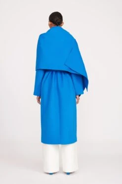 CARVER COAT | DIRECTOR BLUE -Staud Store fall 23 1621 web