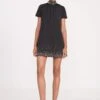 MINI ILANA DRESS | BLACK SILVER -Staud Store fall 23 1652 web