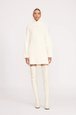 KNIT BALACLAVA | IVORY -Staud Store fall 23 1725 web