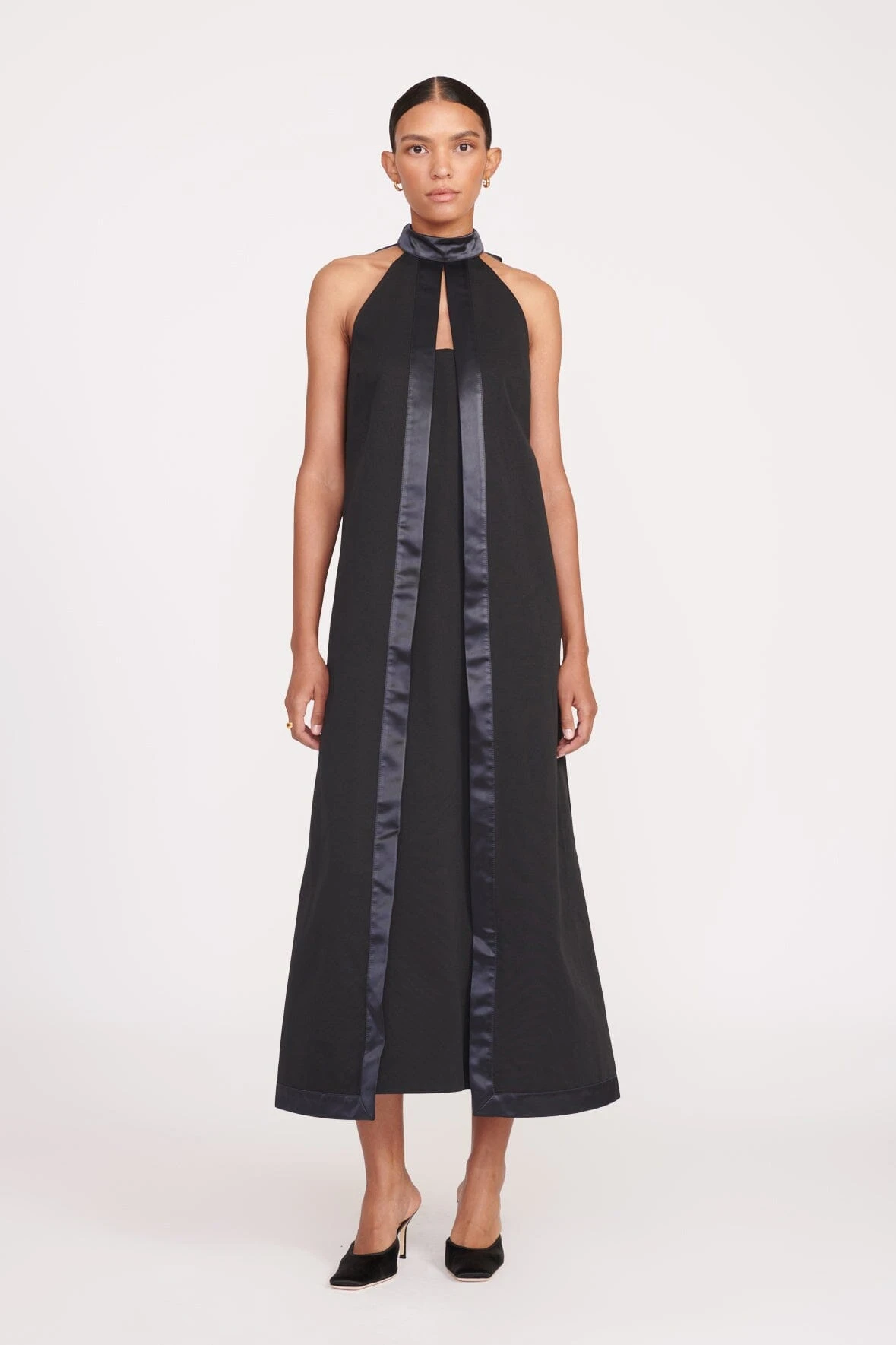 WRIGHT DRESS | BLACK WRIGHT DRESS | BLACK -Staud Store fall 23 2125 web