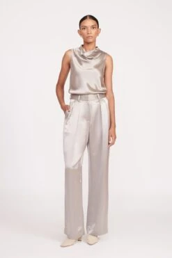 LUISA PANT | SILVER SATIN -Staud Store fall 23 2370 web bb6b7c4c d219 4c2a a025 1c7f0049027e