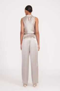 GESTURE TOP | SILVER -Staud Store fall 23 2389 web