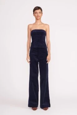 GRAYSON PANT | NAVY 5 GRAYSON PANT | NAVY -Staud Store grayson pant navy 3 c1224974 730a 4438 a23c feba72421dfb