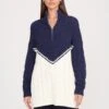 HAMPTON SWEATER | NAVY IVORY 1 HAMPTON SWEATER | NAVY IVORY -Staud Store hampton sweater navy ivory 10 45361755 6c1d 4c07 b65e 9f8648de762e