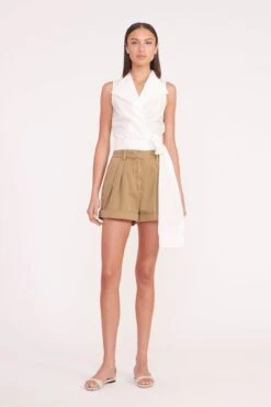 LUISA SHORT | ROSEMARY -Staud Store hayden top white 05428 web 1