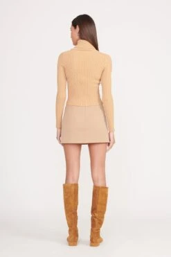 JACE TOP | CAMEL -Staud Store jace top camel 3 e0131f27 9e5d 45c7 8c72 9128d72a9ecb