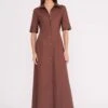 JOAN MAXI DRESS | MAHOGANY