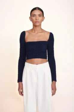 LUISA PANT | IVORY 5 LUISA PANT | IVORY -Staud Store luisa pant ivory 2