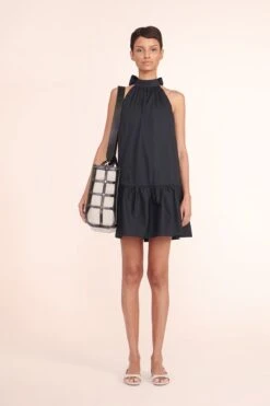 EMMA TOTE | BLACK NATURAL 8 EMMA TOTE | BLACK NATURAL -Staud Store marlowe dress black 00131 web