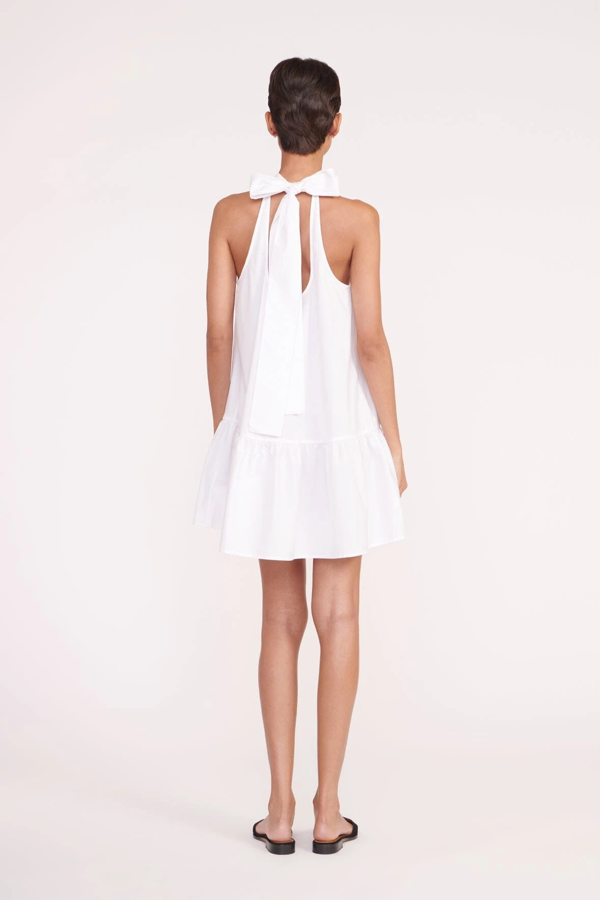 MARLOWE DRESS | WHITE MARLOWE DRESS | WHITE -Staud Store marlowe dress white 05157 web