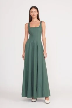 WELLS MAXI DRESS | PINE