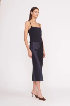 MILES REVERSIBLE TOP | NAVY -Staud Store miles top navy 5 14f3c6e2 e29c 49ab b1bc 59414d85fc27
