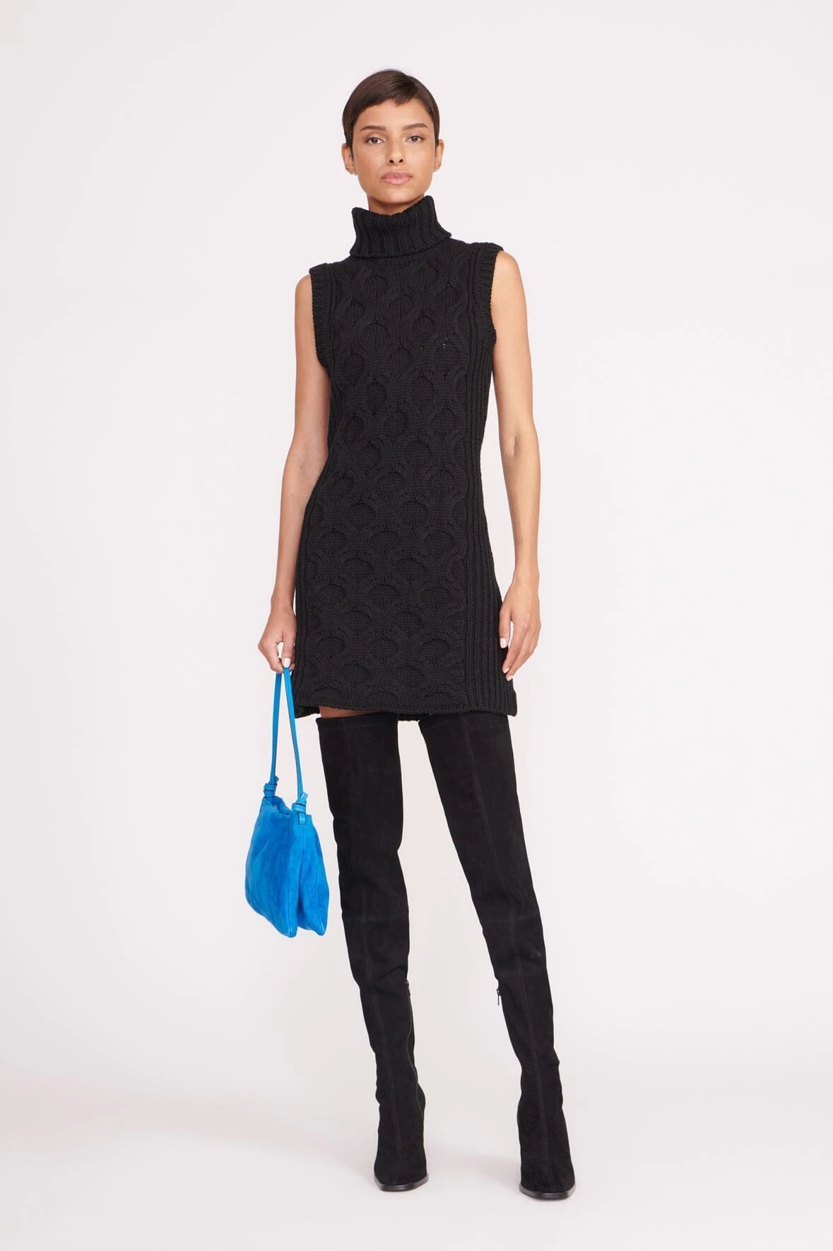 MOD DRESS | BLACK MOD DRESS | BLACK -Staud Store mod dress black