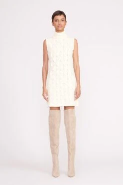 MOD DRESS | IVORY -Staud Store mod dress ivory 5 e851c423 71d1 4da6 b885 6229ef4d66db