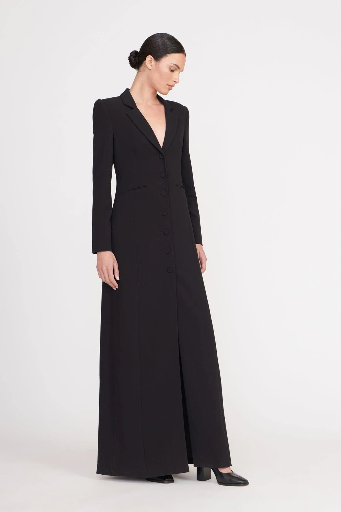 ONASSIS COAT | BLACK ONASSIS COAT | BLACK -Staud Store onassis coat black 4 985bc128 9d73 4d5e 939f 4c5e85429710