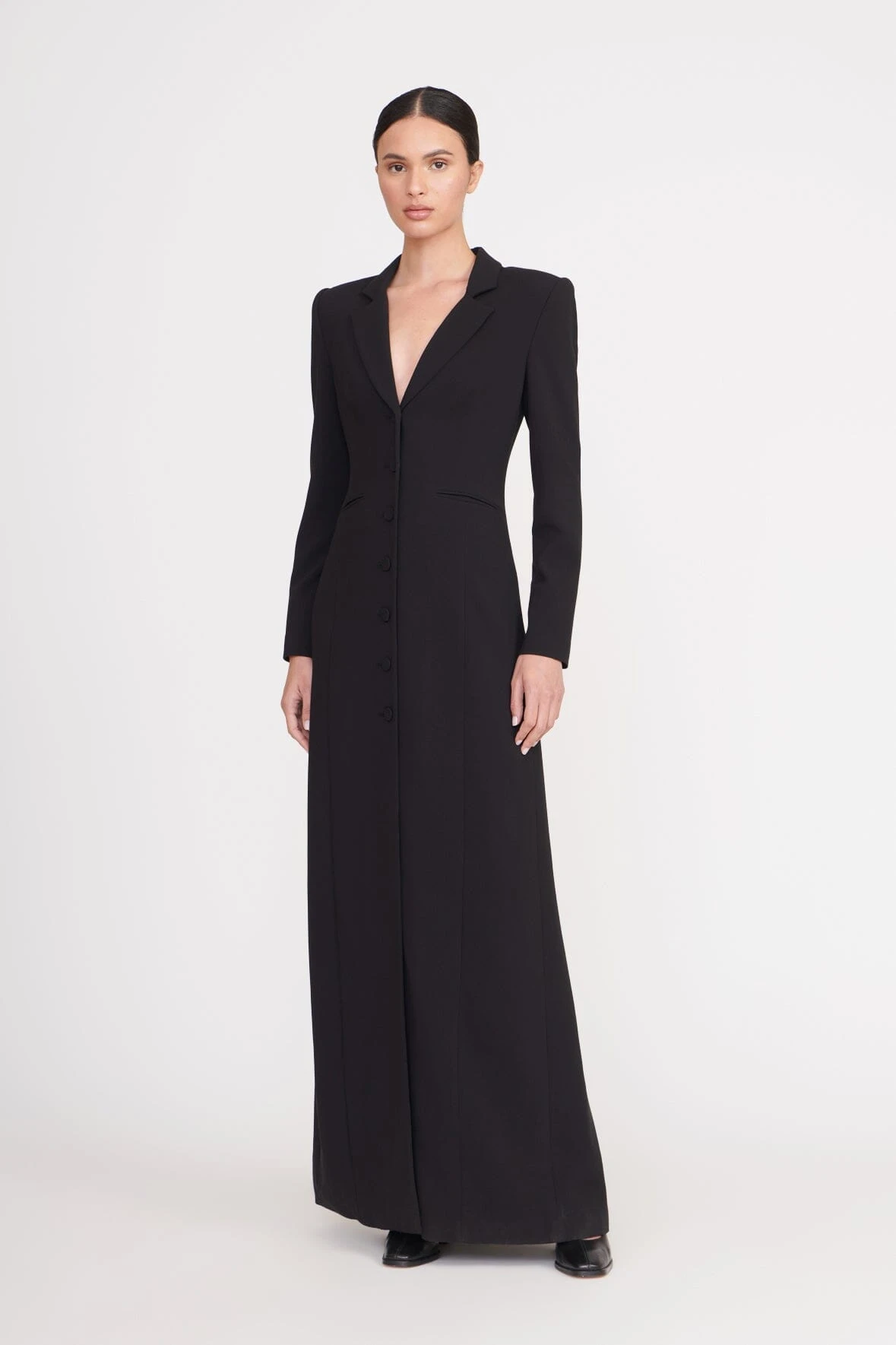 ONASSIS COAT | BLACK ONASSIS COAT | BLACK -Staud Store onassis coat black 5 75452c4e 74c3 4f25 9020 216d20b27ccf