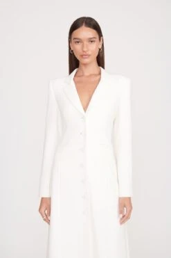 ONASSIS COAT | ECRU -Staud Store onassis coat ecru 2 40b92b1a f605 4469 bf43 cb19f4a2e251