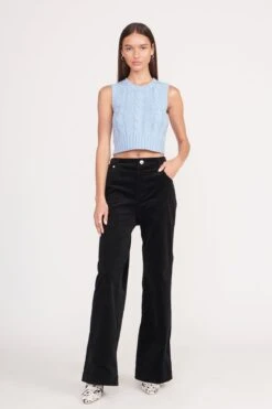 PINGO SWEATER | FRENCH BLUE 5 PINGO SWEATER | FRENCH BLUE -Staud Store pingo sweater french blue 2 dfd26911 4b6c 4cd8 8522 1fc1db923aab