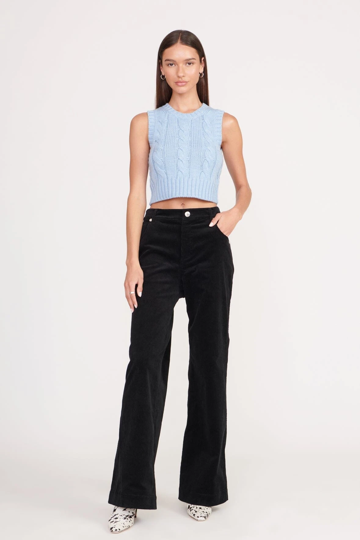 PINGO SWEATER | FRENCH BLUE PINGO SWEATER | FRENCH BLUE -Staud Store pingo sweater french blue 2 dfd26911 4b6c 4cd8 8522 1fc1db923aab