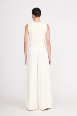 PINGO SWEATER | IVORY -Staud Store pingo sweater ivory 2 71d4ae73 ac45 41bd af74 cc68ae316f09