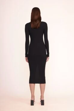 SHOKO SWEATER | BLACK 4 SHOKO SWEATER | BLACK -Staud Store shoko sweater black 4