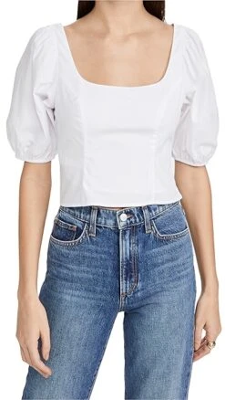 STAUD Papaya Top -Staud Store staud3057312397 q6 2 1. UX357 QL90