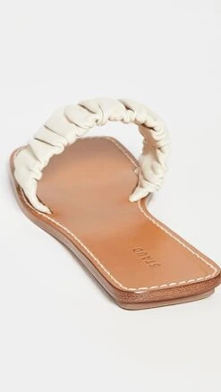 STAUD Nina Ruched Sandals -Staud Store staud3082218124 q3 2 0. UX357 QL90