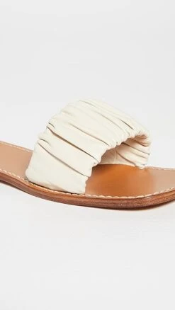 STAUD Nina Ruched Sandals -Staud Store staud3082218124 q5 2 0. UX357 QL90