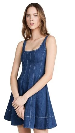 STAUD Mini Wells Dress 7 STAUD Mini Wells Dress -Staud Store staud3116212004 1647461776279 2 0. UX357 QL90