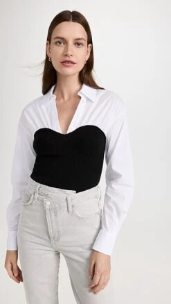 STAUD Hazel Top -Staud Store staud313061c683 1657912880219 2 0. UX357 QL90