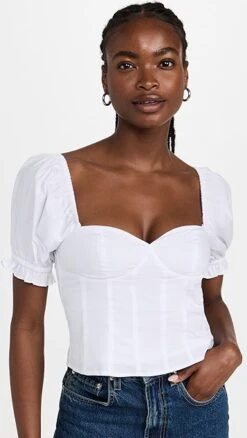 STAUD Lina Top 7 STAUD Lina Top -Staud Store staud313071c925 1658268532918 2 0. UX357 QL90