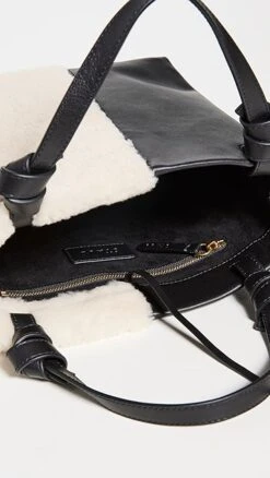 STAUD Ida Mini Shearling Tote -Staud Store staud3135010976 1665675592124 2 0. UX357 QL90