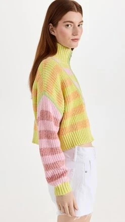 STAUD Cropped Hampton Sweater -Staud Store staud314851f6d4 1676313314894 2 0. UX357 QL90