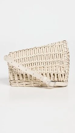 STAUD Acute Woven Crossbody Bag