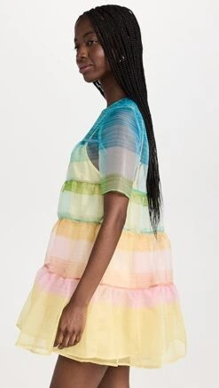 STAUD Mini Hyacinth Dress -Staud Store staud316101ff81 1681752118911 2 0. UX357 QL90