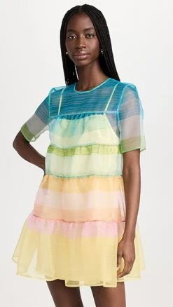 STAUD Mini Hyacinth Dress -Staud Store staud316101ff81 1681752118941 2 0. UX357 QL90