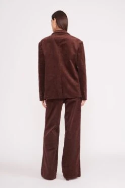 TREK OVERSIZED BLAZER | MAHOGANY -Staud Store trek blazer mahogany 2 5b2e0282 7a6f 42b4 bbb4 e5fc538e3630