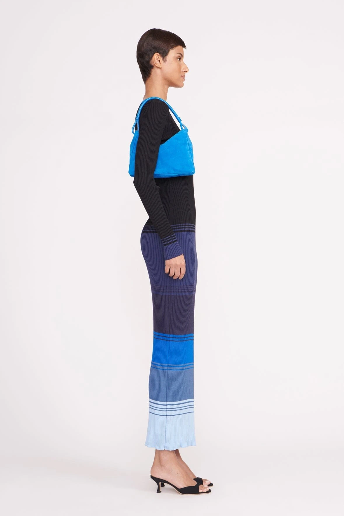 VALERIE SHOULDER BAG | DIRECTOR BLUE SUEDE VALERIE SHOULDER BAG | DIRECTOR BLUE SUEDE -Staud Store valerie shoulder bag director blue