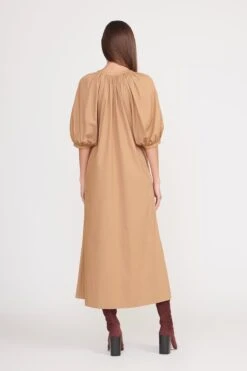VINCENT DRESS | CAMEL -Staud Store vincent dress camel 6 web e7191e25 b683 4c62 b852 f0e3481c0888