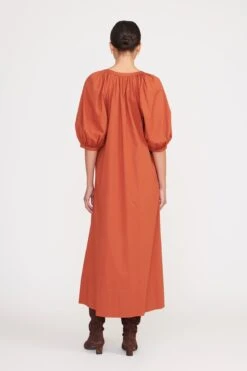 VINCENT DRESS | SPICE 4 VINCENT DRESS | SPICE -Staud Store vincent dress spice 4 790793ba 64d3 40c9 b702 14f5f8f8125f